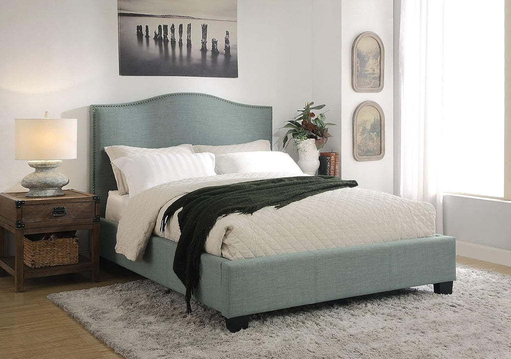 Solid Wood Bed California King B7923