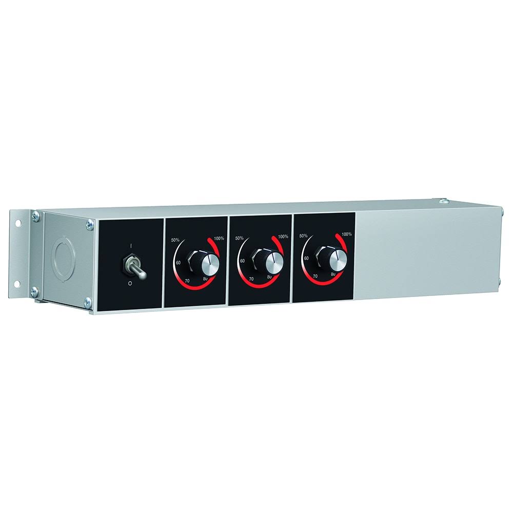 Remote Control Enclosure with Toggle and 3 Infinite Switches L768