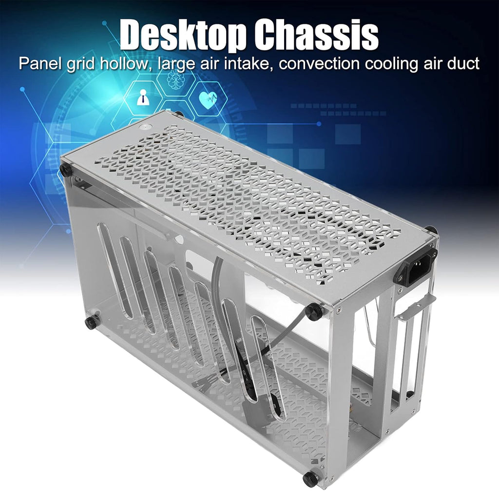Aluminum Mini Desktop PC Computer Case K59781