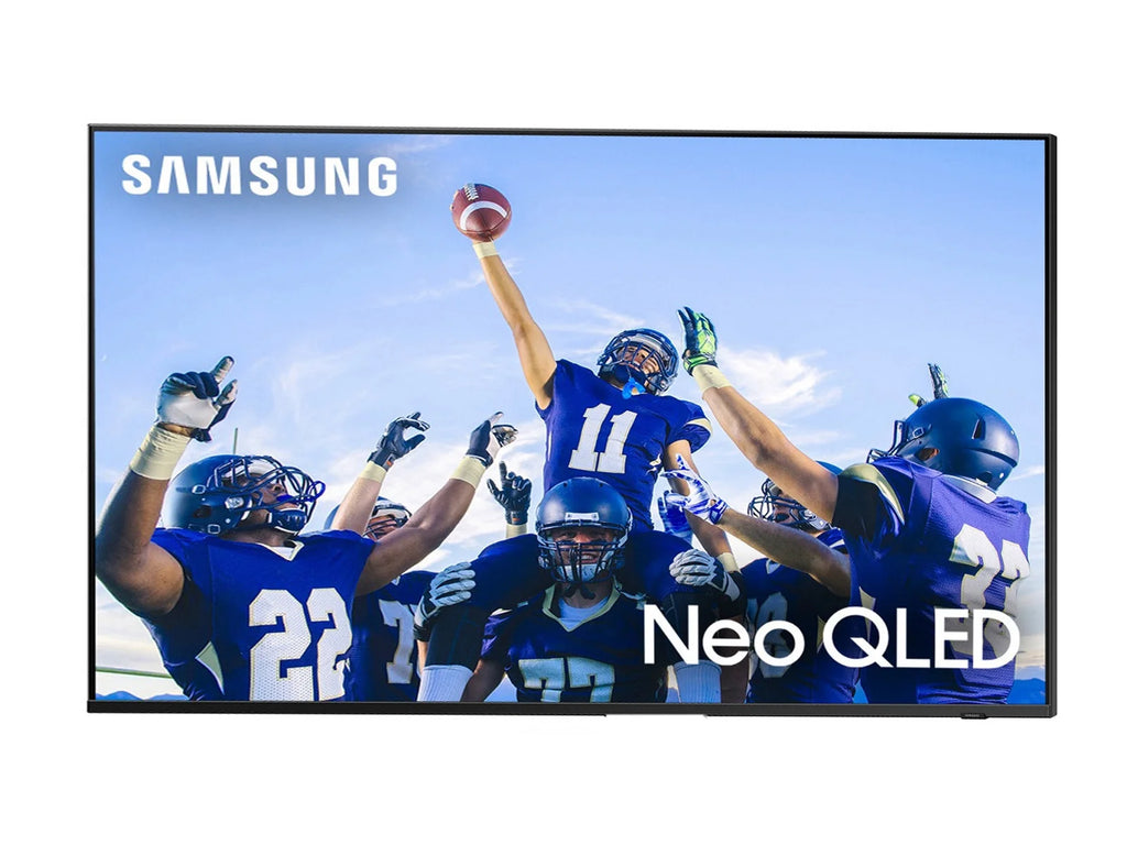 43 Inch Neo QLED Smart TV with 4K Upscaling and 3.1.2ch Soundbar with Subwoofer with Dolby Atmos O395