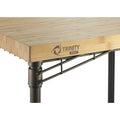 Bamboo Kitchen Cart in Bronze Anthracite - Brown - Wood R81421