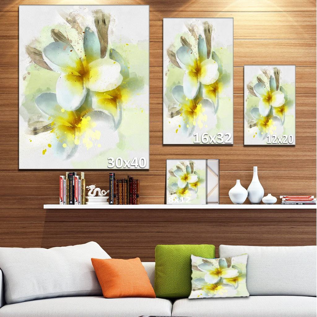 Extra Large Floral Canvas Art A92181