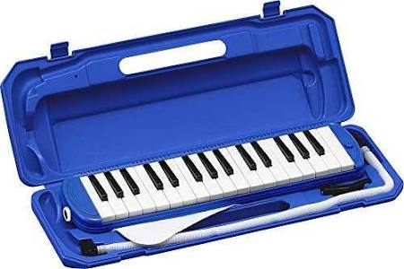 Light Blue Keyboard Harmonica Melody Piano H6113