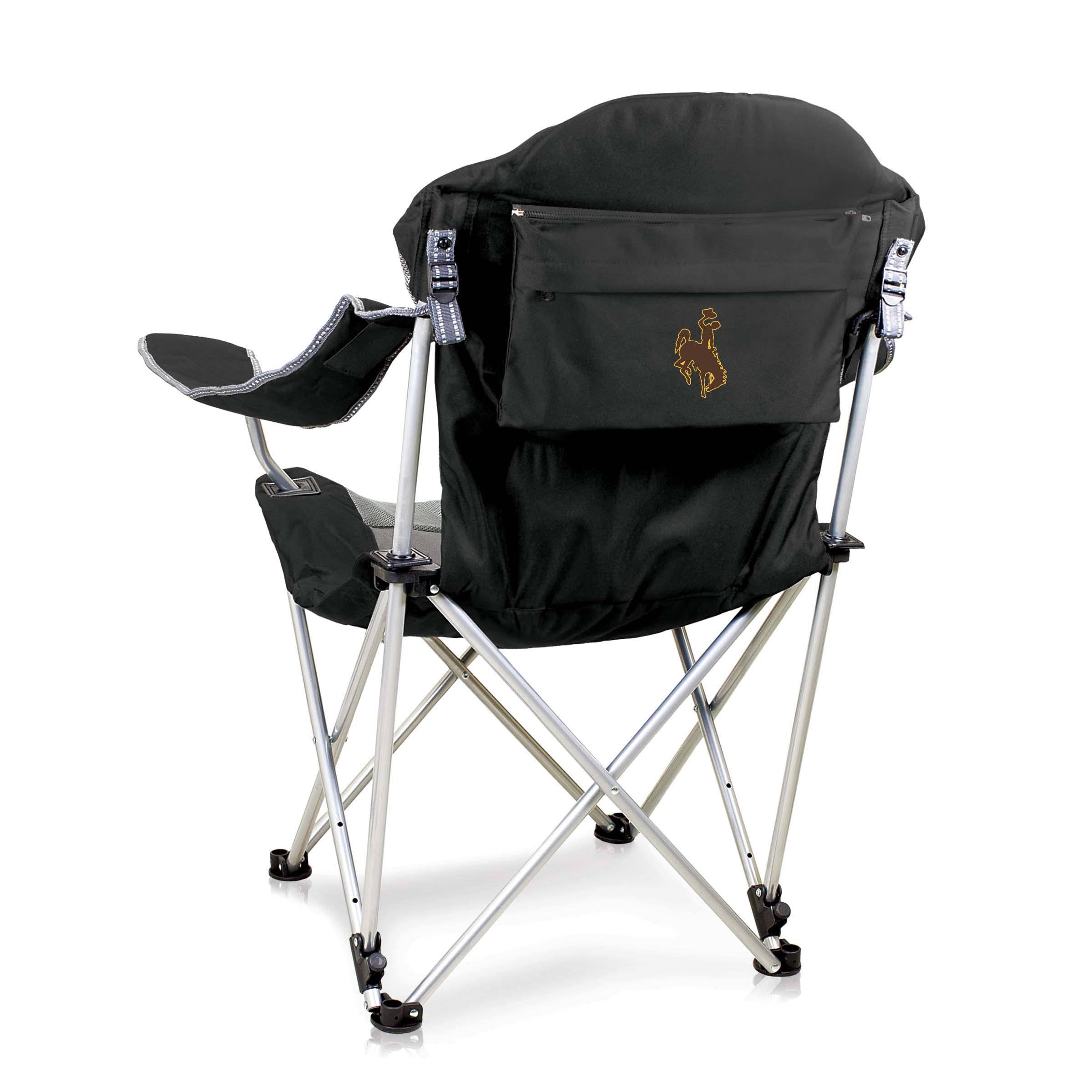 Black Reclining Camp Chair X144503