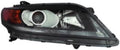 Passenger Side Composite Halogen Headlight for Honda Accord Coupe G537778