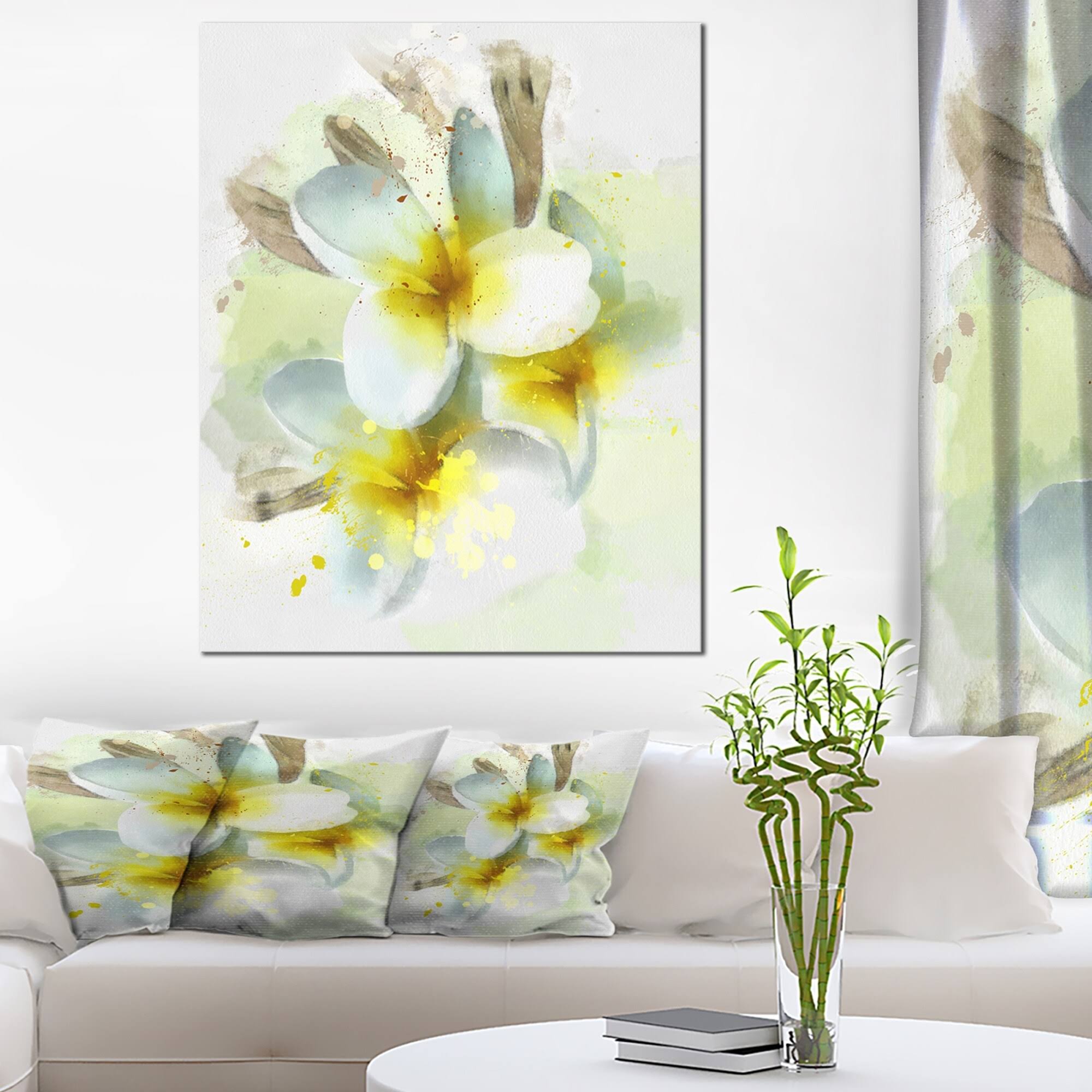 Extra Large Floral Canvas Art A92181