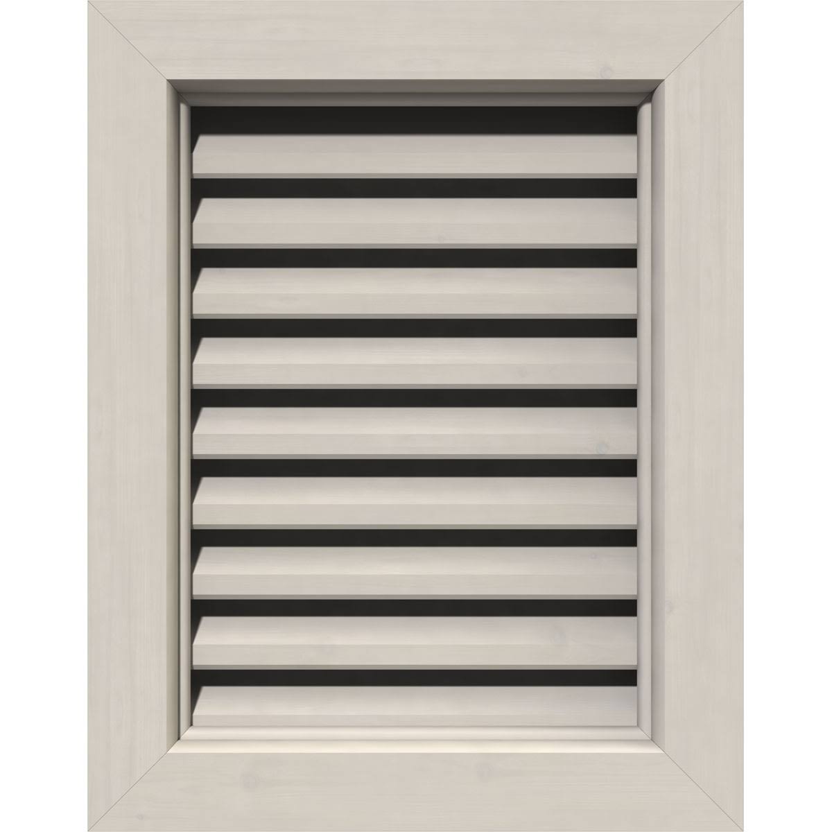 32 inchw x 22 inchh Primed Western Red Cedar Gable Vent Q630266