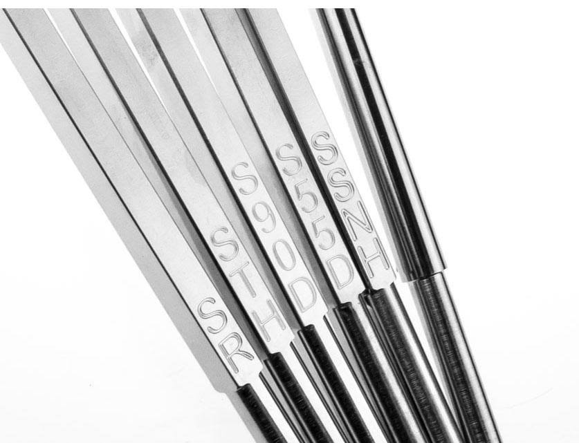 Set of 6 Full Size Carbide Wood Lathe Tools with 4 Handles G78834