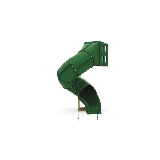 Green Spiral Tube Slide V478