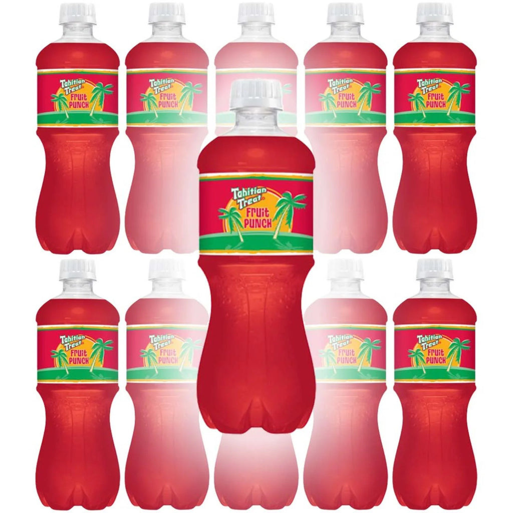 Tahitian Treat Fruit Punch Soda 20oz Bottles, Quantity of 24 X3246