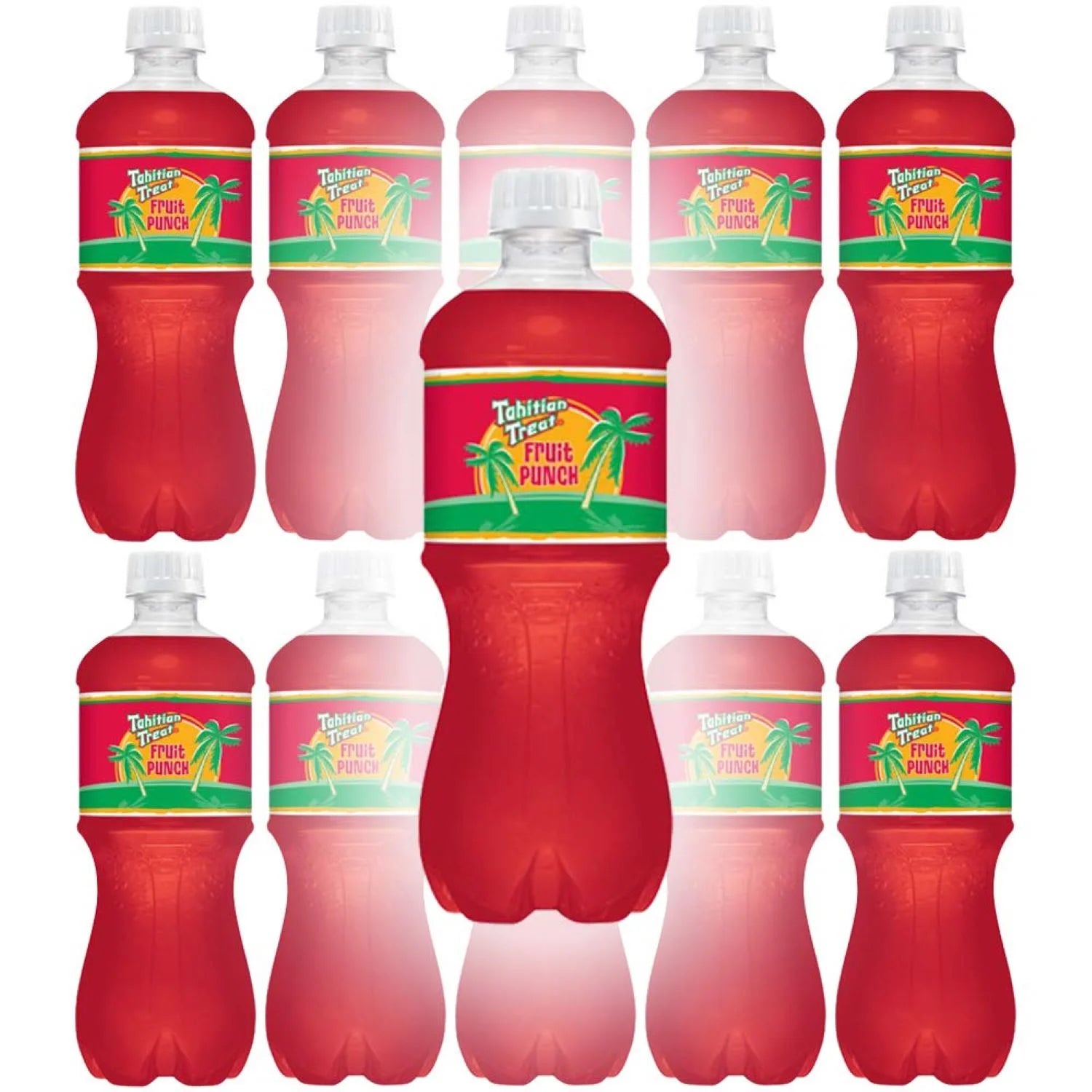 Tahitian Treat Fruit Punch Soda 20oz Bottles, Quantity of 24 X3246