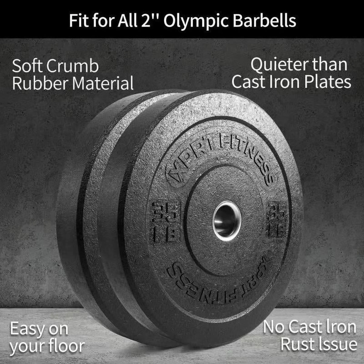 15 Lb. Pair Crumb Rubber Bumper Plate V561
