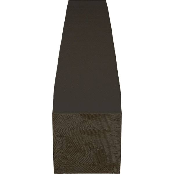 Rough Sawn Faux Wood Fireplace Mantel, Natural Ash T66493