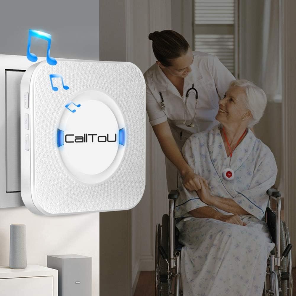 Wireless Call Button Alert System with 2 Way Radio W675021