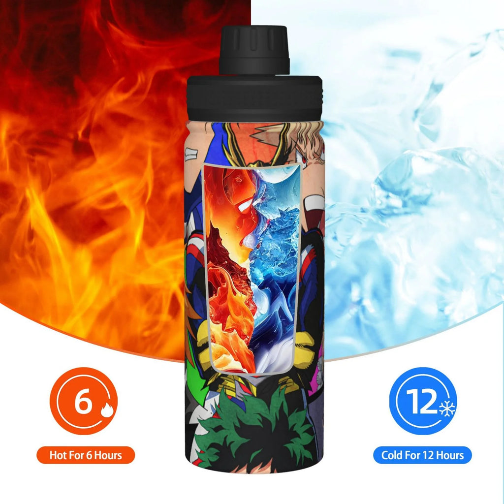 18OZ Insulated Stainless Steel Water Bottle Q586
