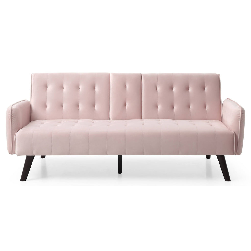 Navy Blue Velvet Sofa Bed X437320