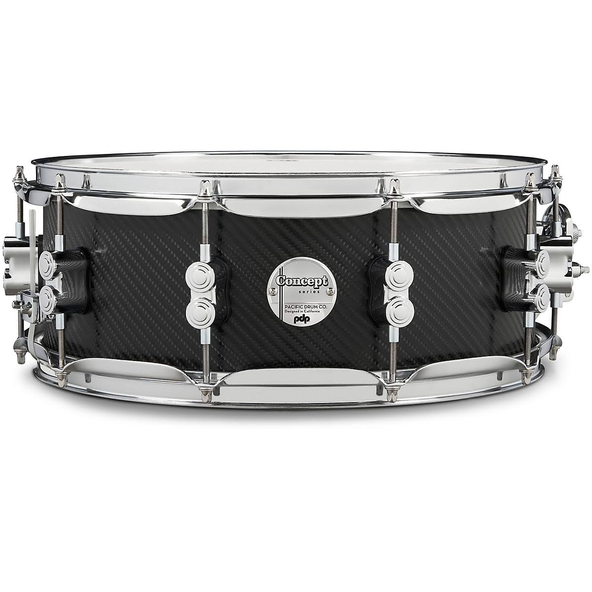 Carbon Fiber Maple Snare Drum with Chrome Hardware 14 x 5.5 in. E466520