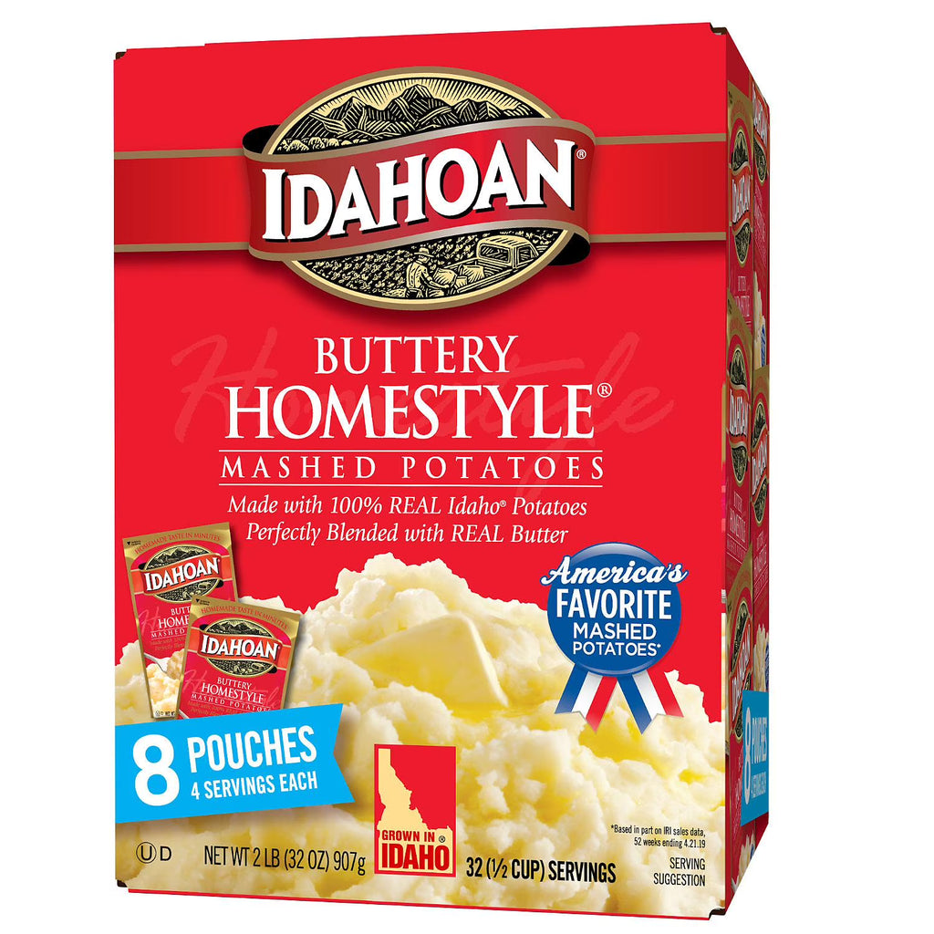 Buttery Homestyle Mashed Potatoes 32 oz 8 pk I380