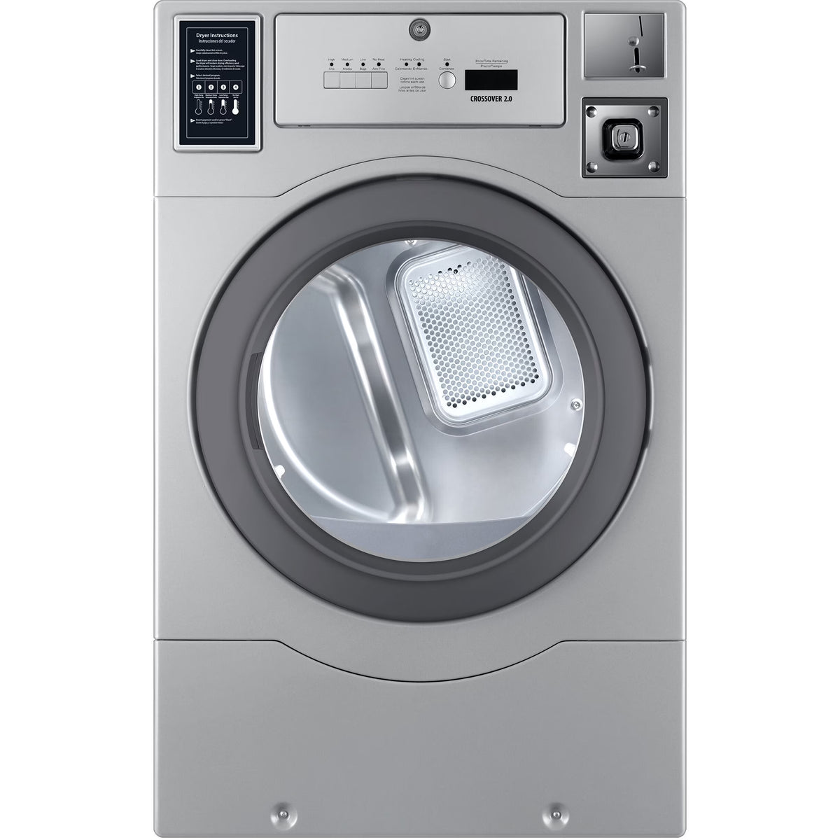 Coin-Operated Gas Dryer with Top Controls S55477