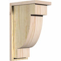 Alpine Rough Sawn Corbel with Backplate, Douglas Fir V53200