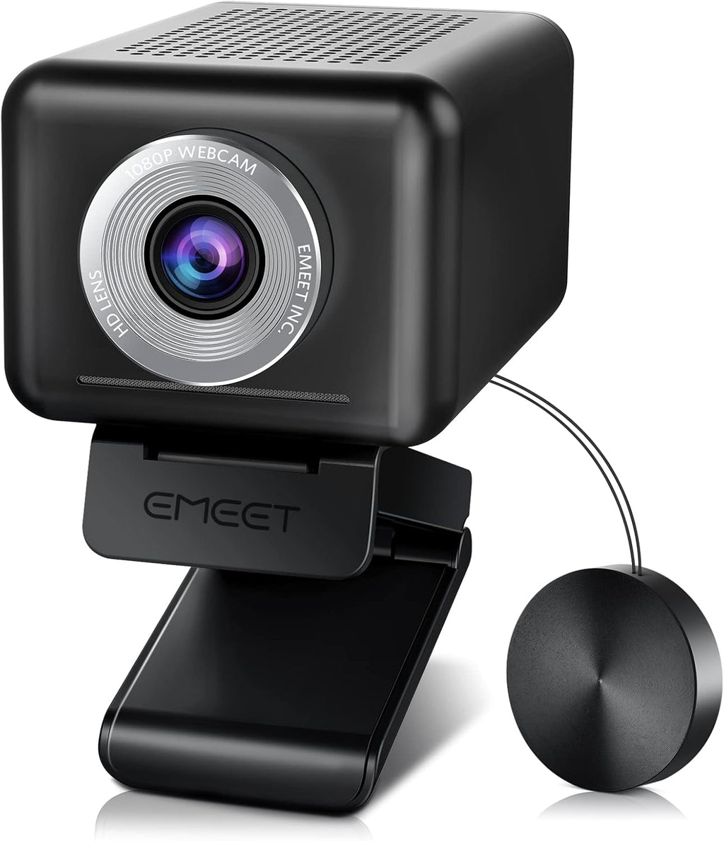 3 in 1 1080P 60FPS Webcam with Microphone and Speaker I28422